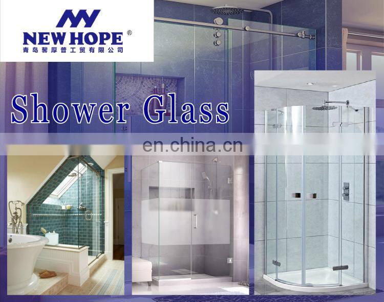 Factory Direct Supplier Tempered Safety Glass Shower Partition Screen