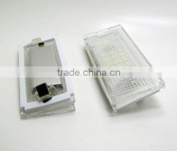 Xenon White Error Free 18-SMD License Plate Lights Lamp Bulbs for Mini Cooper