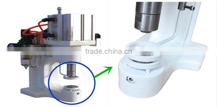Pneumatic grommet machine