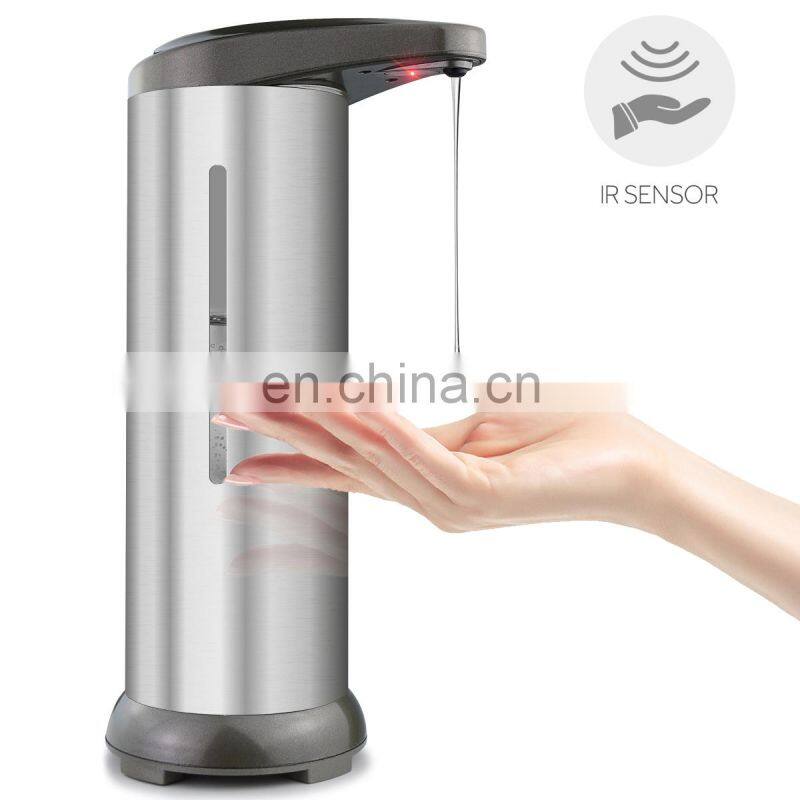 2020 automatic stainless steel hands free touchless shower liquid soap dispenser