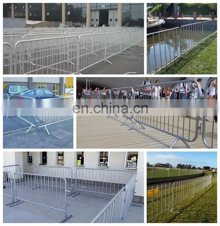 steel Blockader barricade 39-Inch Crowd race Road Barrier Enclosure Pedestrian
