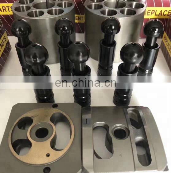 PC78US hydraulic pump piston shoe, cylinder block, valve plate