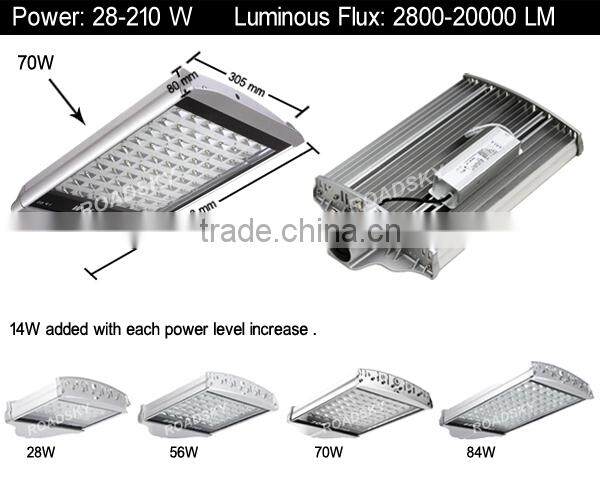 High Bright Waterproof 50W Led Street Light
