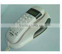 Caller ID Phone, Slim Trimline Wall Mountable Telephone