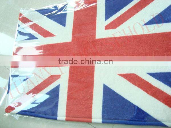 UK flag bath mats wholesale memory foam bath mat