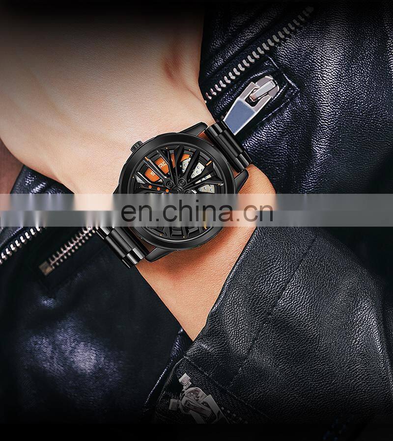 SANDA P1063 New Design Style Men Quartz Watches Waterproof Dials Decoration Simple Sport Men Wrist Watch