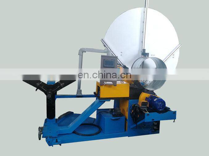 Spiral Duct Making Machine Air Tube Spiral Ducting Machine Round Ductformer