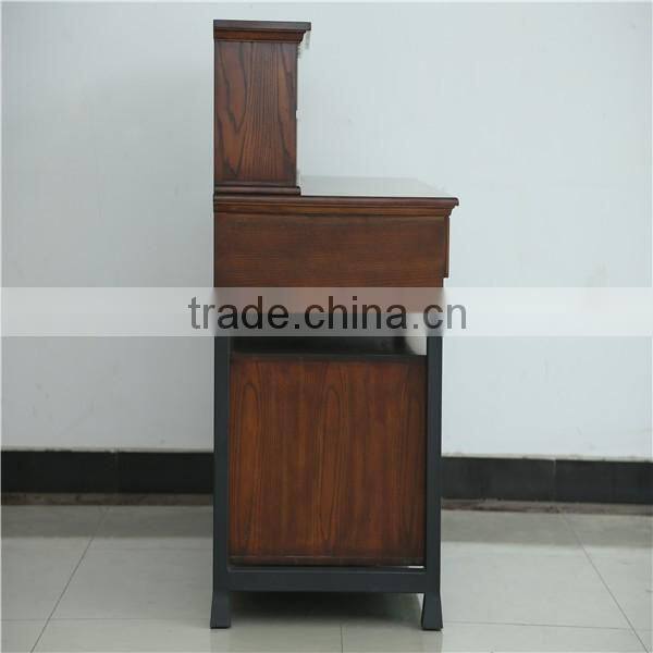 home office wooden hutch