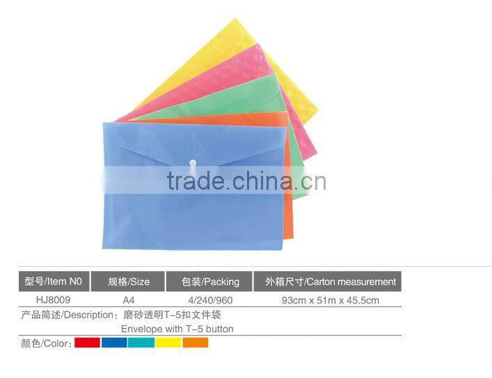 hot sale report file folder document carryting file folders a4 pp plastic file folder