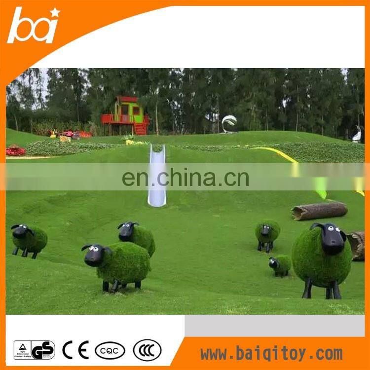 new rainbow slide Lawn slide outdoor kids adult Snow slide Amusement park equipment