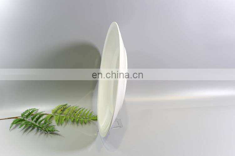 Restaurant Hotel supply unbreakable super ware ceramic like melamine dinner set