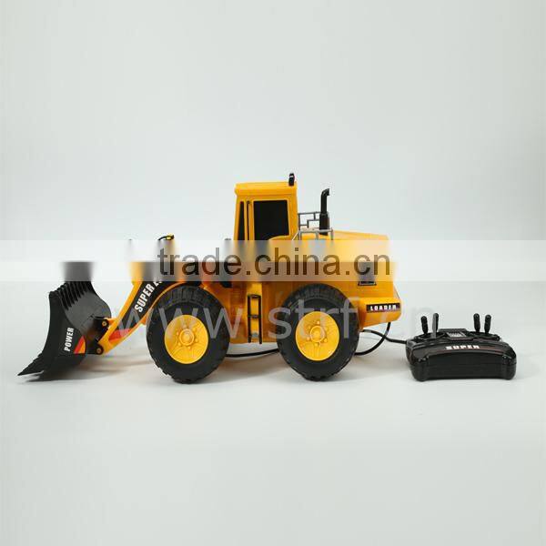 Wire control large plastic 8 channels small loader toy
