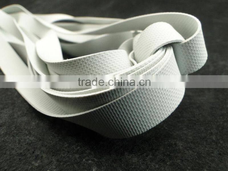 Black Microgroove Non-slip Elastic Rubber Band