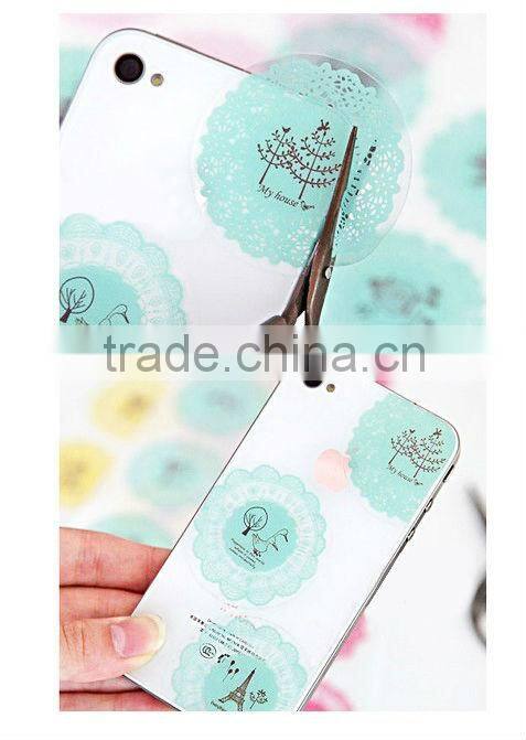Color snowflakes the non-drying label sticker label sticker printing