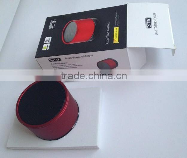 OEM factory outdoor fashion design long time standby wireless bluetooth speaker with line in function