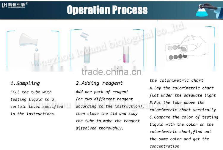 laboratory chemistry analyzer DPD ozone test kit