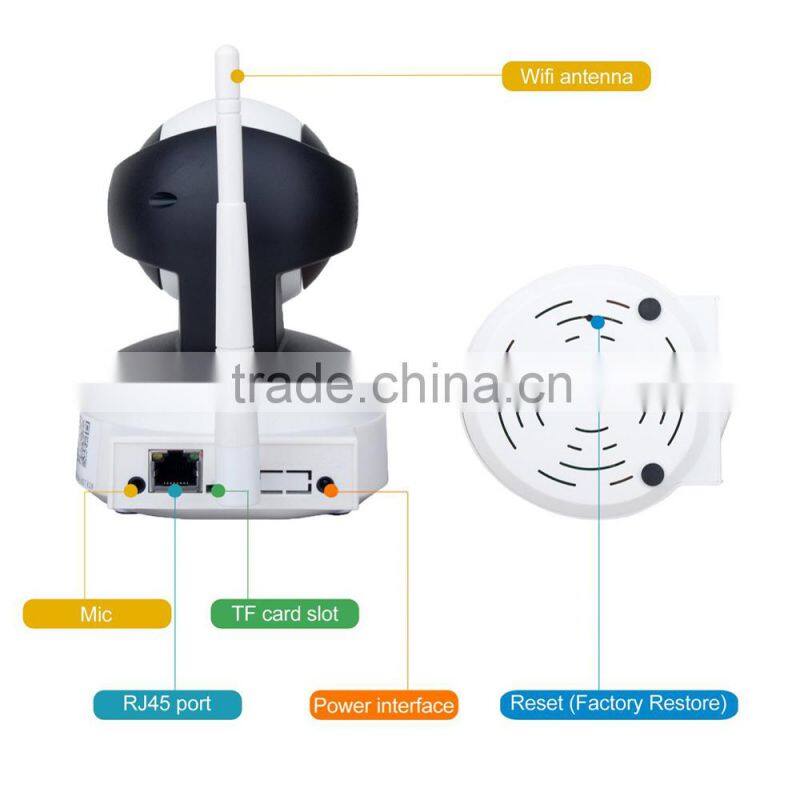 Latest hot selling low cost wifi ip camera with onvif p2p ptz ip camera