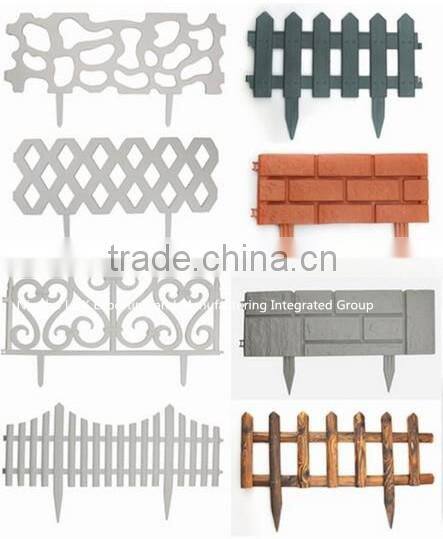 Cheap plastic fencve /garden fence decorative