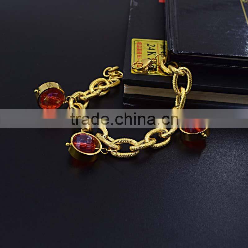 Latest Tops Designs Girls Steel Jewelry Bracelet Fashion
