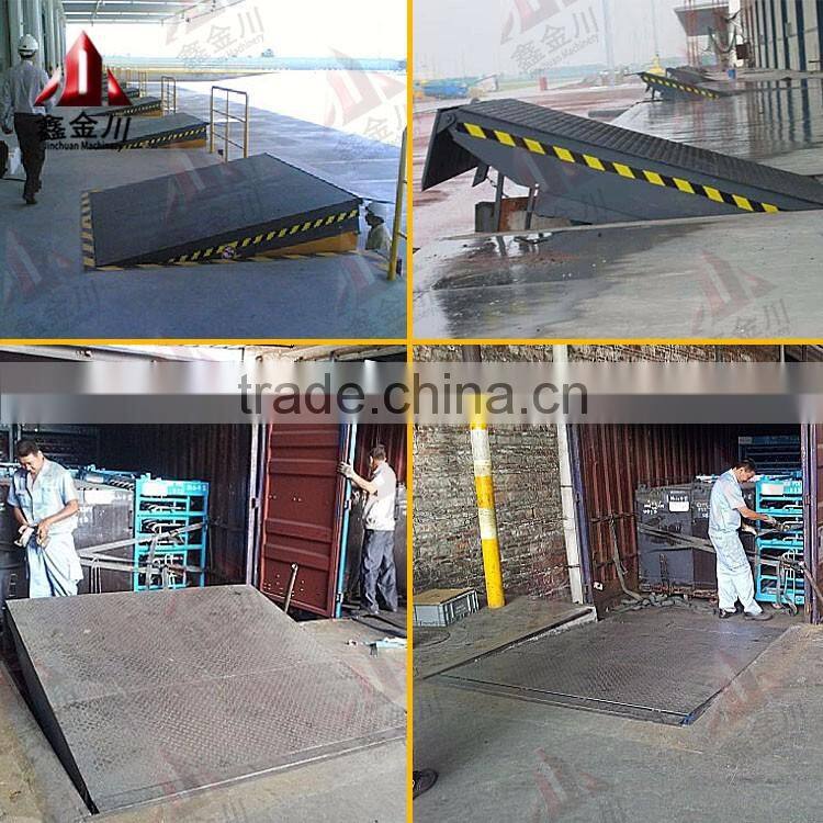 stationary hydraulic electric dock ramp/dock leveler/loading dock ramps