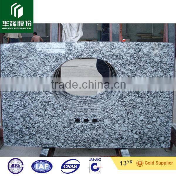 Surf white, Spray white, chinese cheap grey granite kerbstone, tiles, cut-to-size, countertops