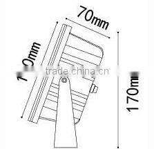 Manufacturer Aluminium IP95 Waterproof led spot light in garden 16w 9w 4w