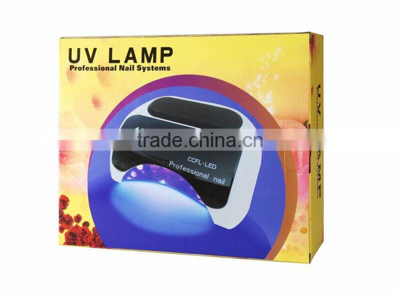 48W Sensor Portable LED UV Nail lamp LED Nail Dryer CCFL LED light Nail dryer
