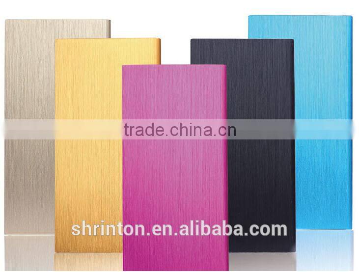 high qulity hot slim power bank 20000mah with OEM Logo