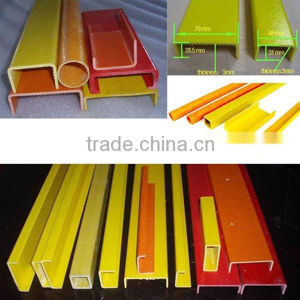fiberglass make for tube, rods , profile
