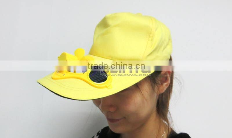 Cheap Price Solar Hat With Fan Solar Cap For Promotion