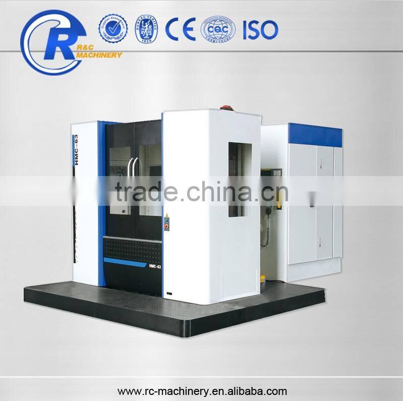 HMC-63 Converted 5-axis vertical and horizontal machining center