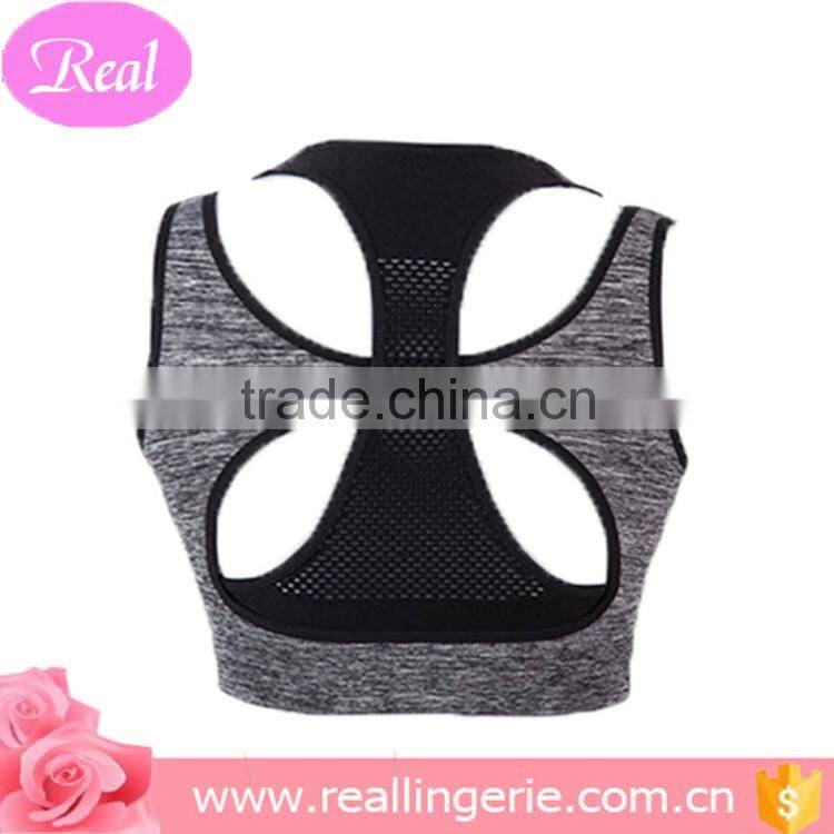 muti-color seamless yoga sportswear/new design quick dry training bra