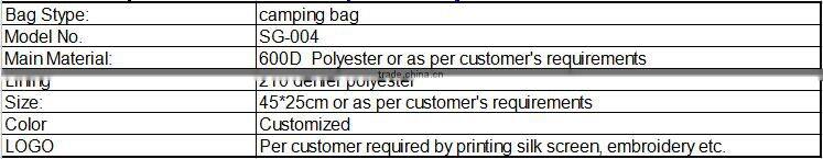 Made in China big outdoor sports backpack camping water bags