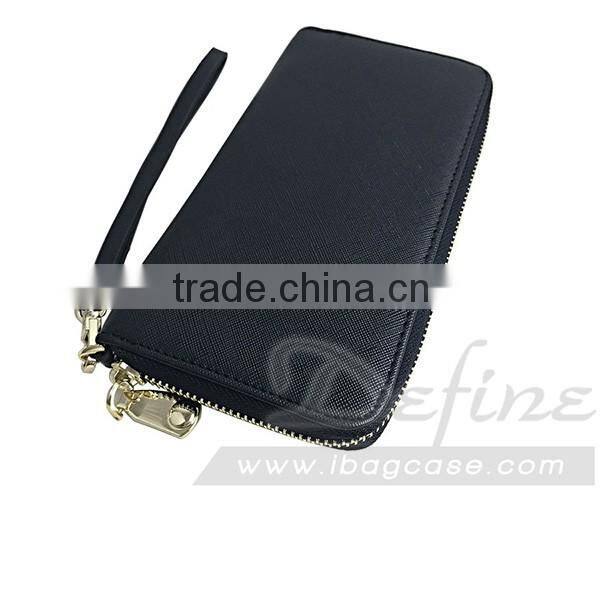 RFID Leather Wallet Promotion Blocking Credit Card Case RFID Wallet