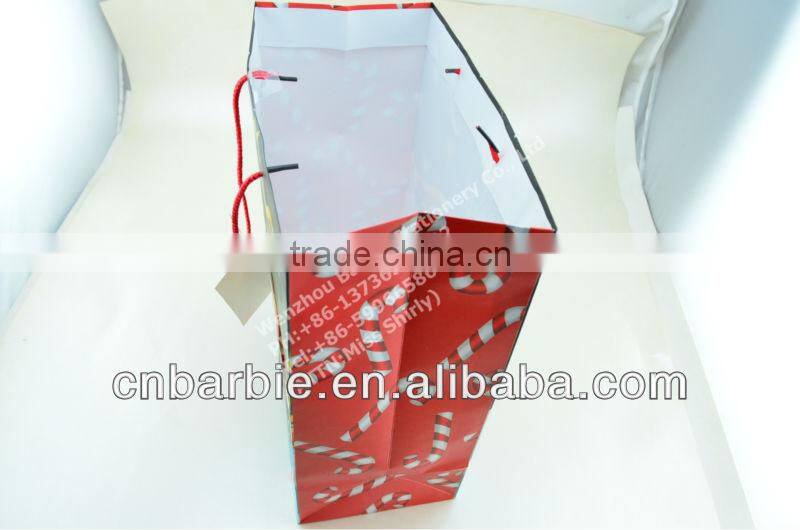 custom printed christmas recycled paper bags