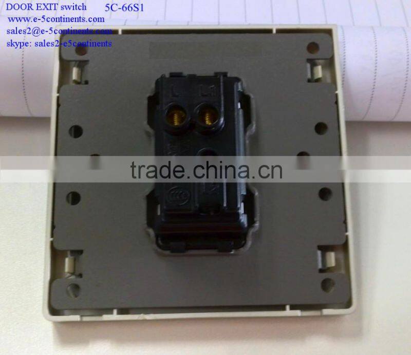 E-5continents 5C-66S1 new plastic open door exit switch with metal back