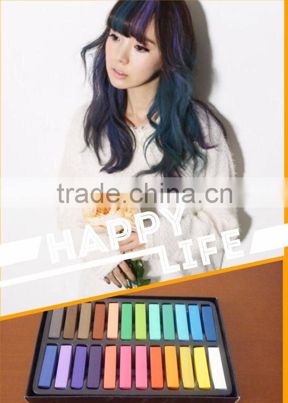 wholesale 2013 most populary colorful hair chalk made in china