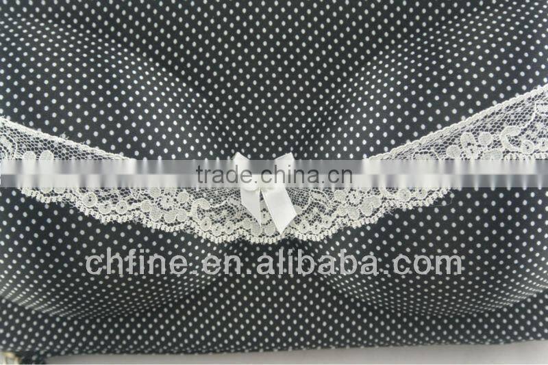 CFBCD4-00007 Polka dots EVA hard shell portable bra packaging case