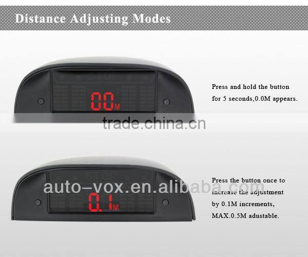 Parking Sensors with Buzzer / Parking Sensors with Dash Display