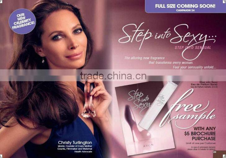 New Perfume Brochure Printing Service