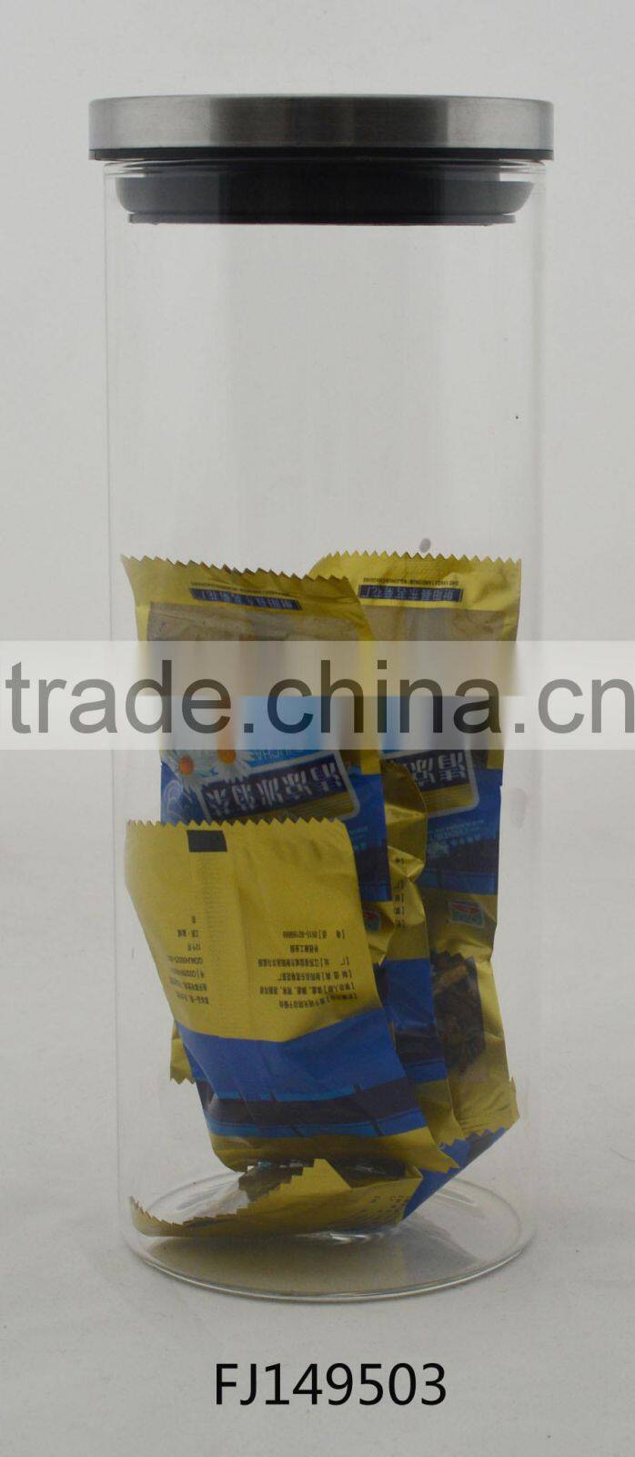 metal cap cheap glass jars