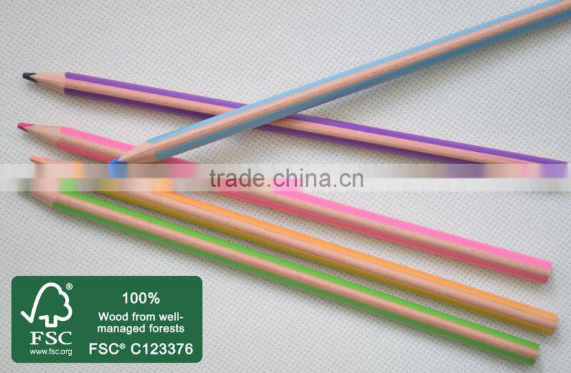 Colored Pencil with FSC Certificate, 7" FSC Colored Pencil