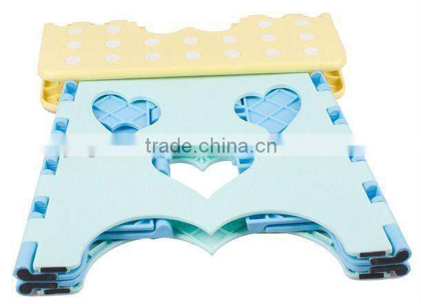 Plastic folding stool bathroom folding stool