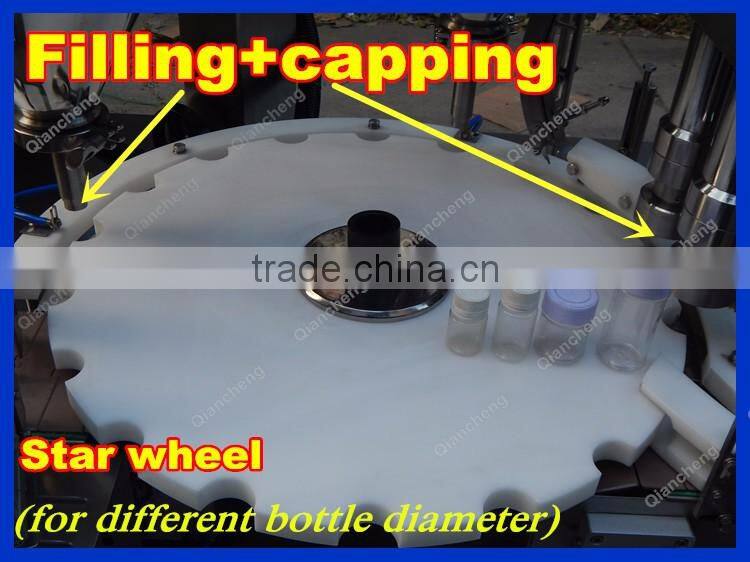 Shanghai factory Automatic powder filling and capping machine,powder filler