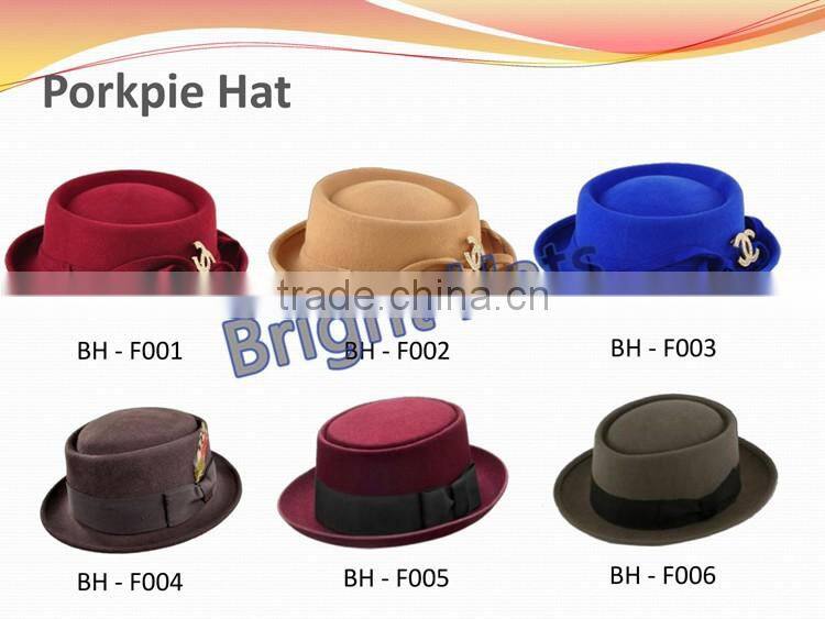 Wool Felt Bavarian Style Hat