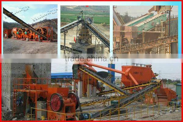 High efficient durable sand and gravel production line
