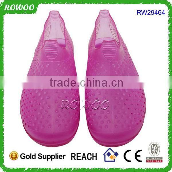 Water Proof Summer Transparent PVC Sandal Shoe