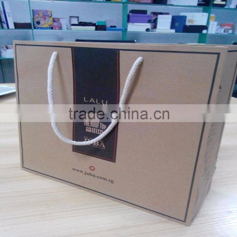EXW price high quality industry use handled kraft paper bags