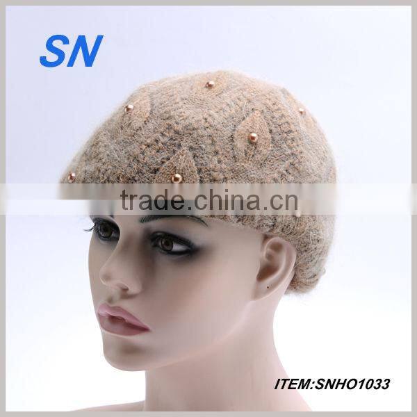 high quality beanie knitting winter earflap hat