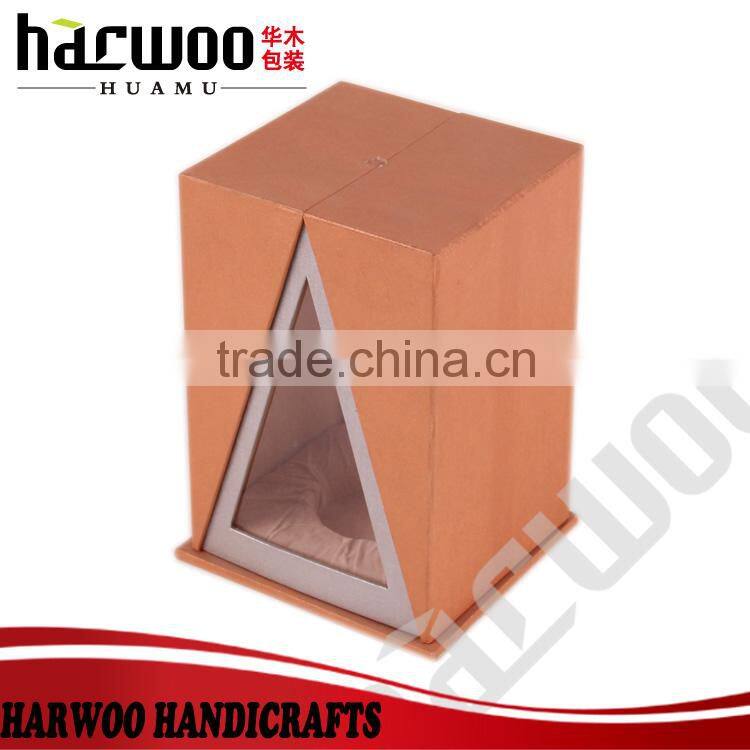 Eco-Friendly packaging perfume boxes wiyh dispaly window